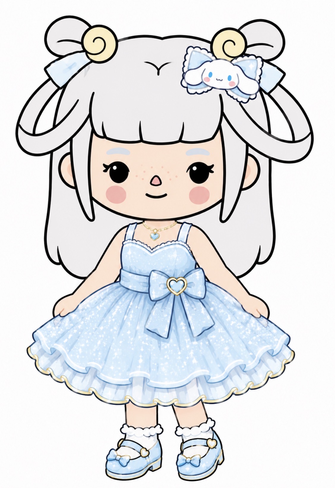 Cinnamoroll Prom Dress