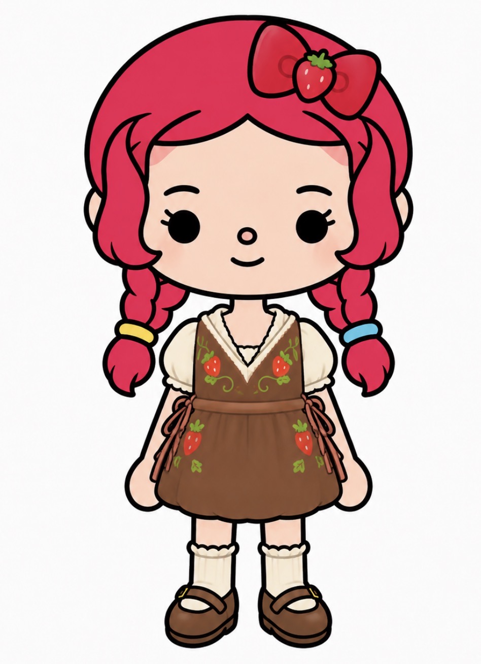 Hello Kitty Farmer Outfit