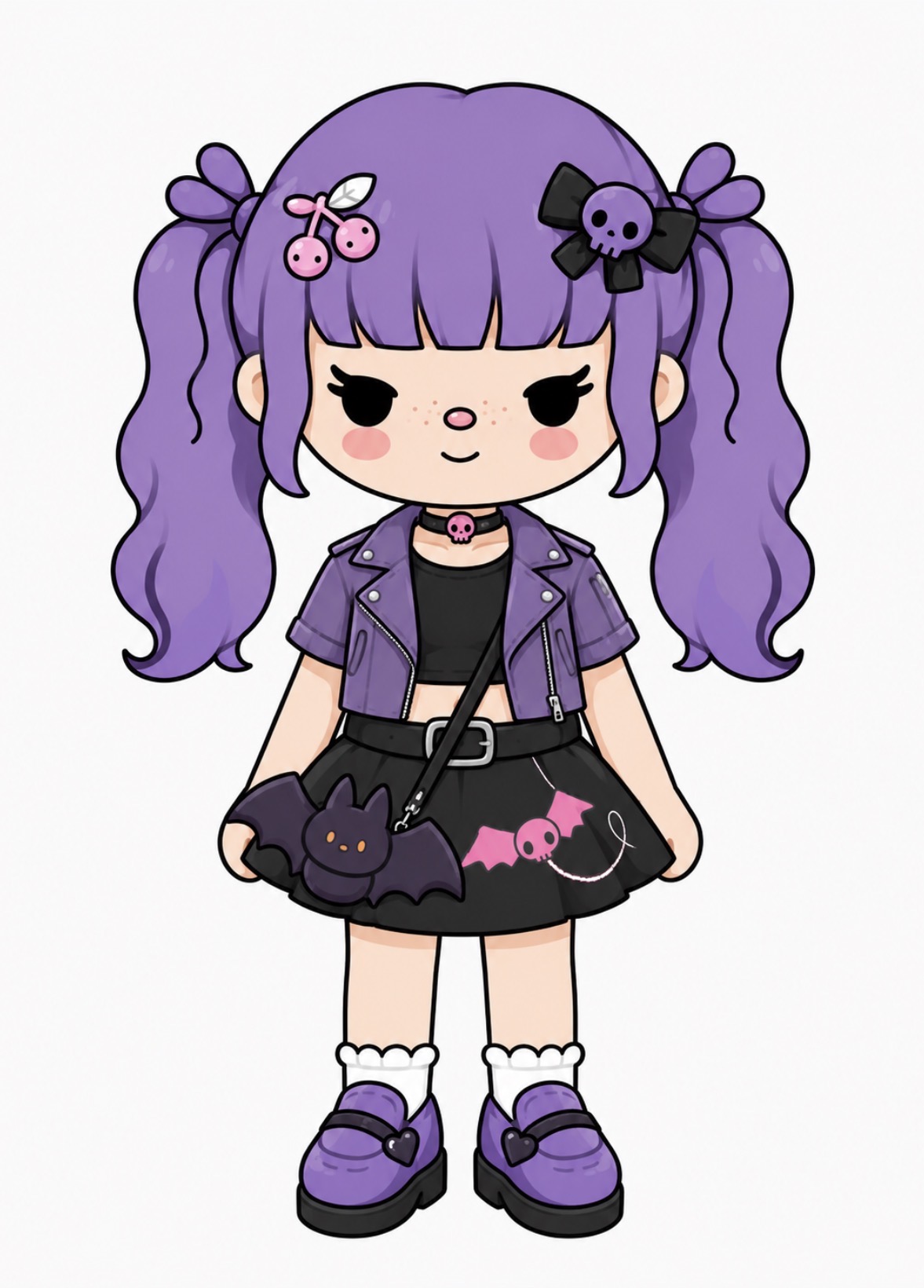Kuromi Secondary Outfit