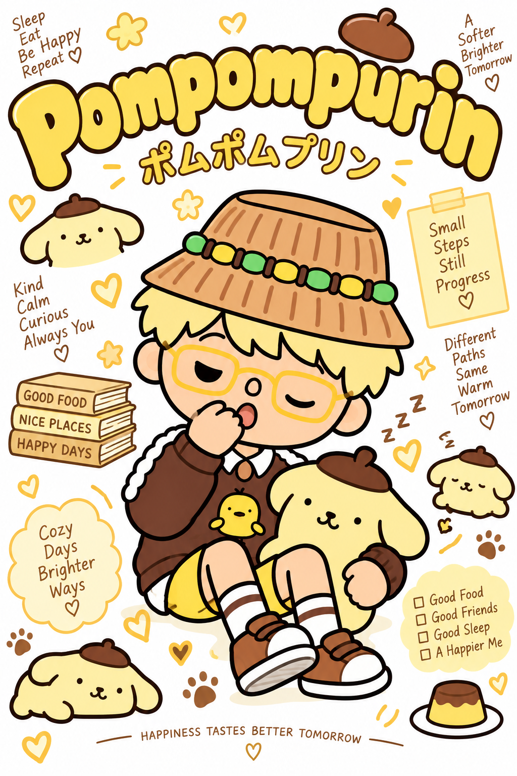 Pompompurin Poster